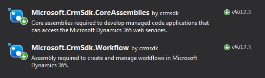 Manage NuGet Packages